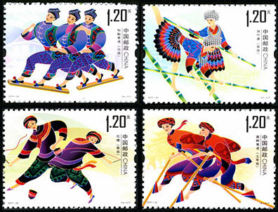 2011-22 《少数民族传统体育（二）》特种邮票