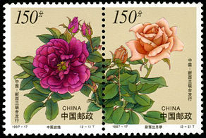 1997-17 《花卉》特种邮票（与新西兰联合发行）
